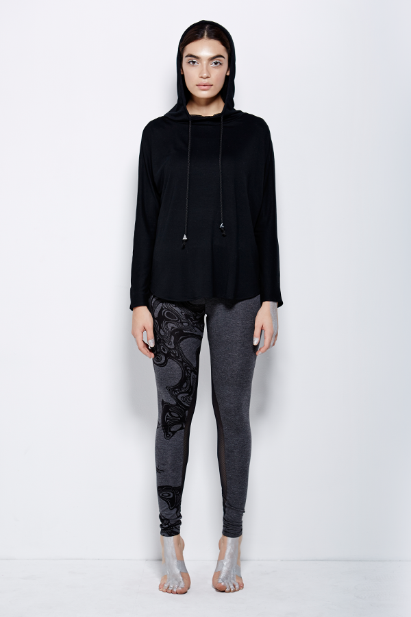Essential Unisex Hoodie Noir