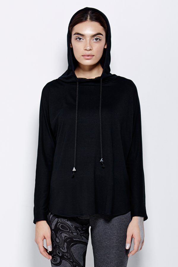 Essential Unisex Hoodie Noir