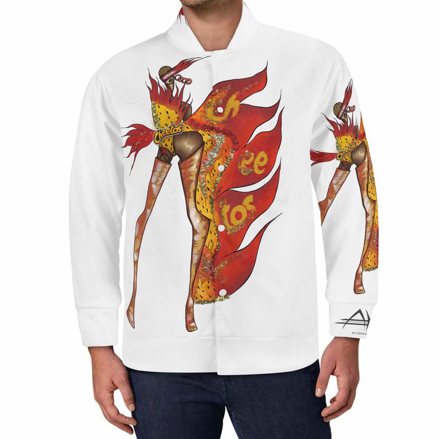Queen Cheeta Unisex Baseball Jacket