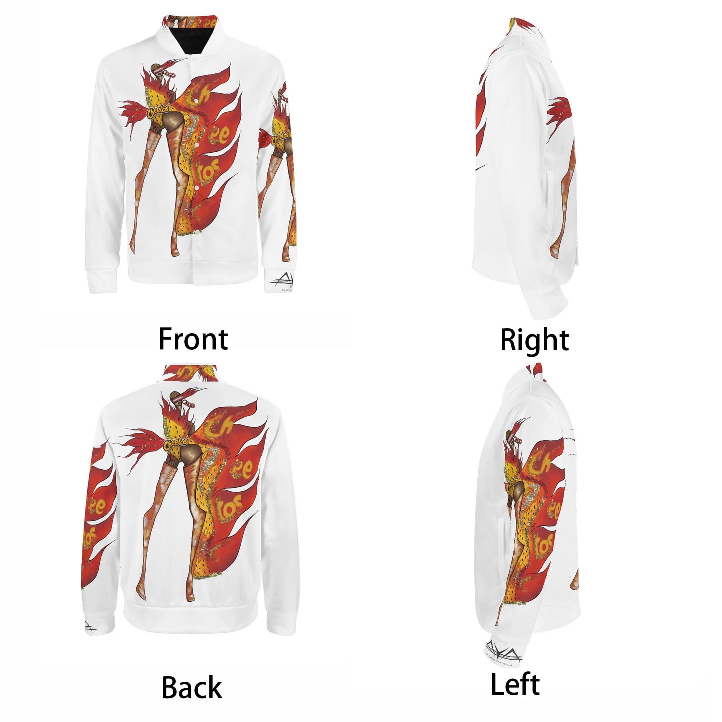 Queen Cheeta Unisex Baseball Jacket