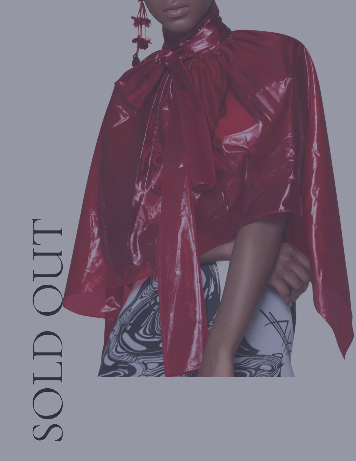 Mèrante See Through Cropped Cape