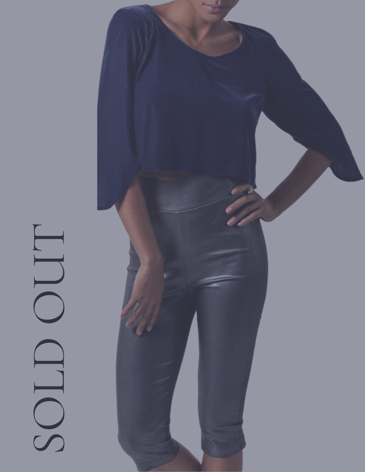 Ivy Denim Capri Set