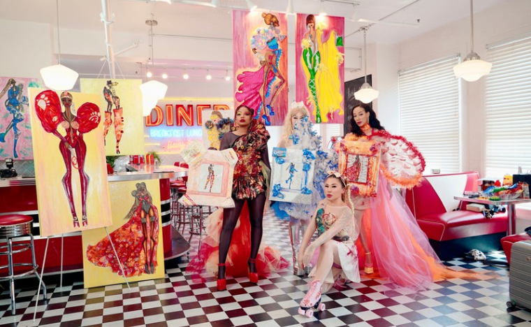 Original Queen KaFiCa – Thursday Muse of Nature, Water Protection & Eco Love/Your Art Has Been Served – 7 Queens Series