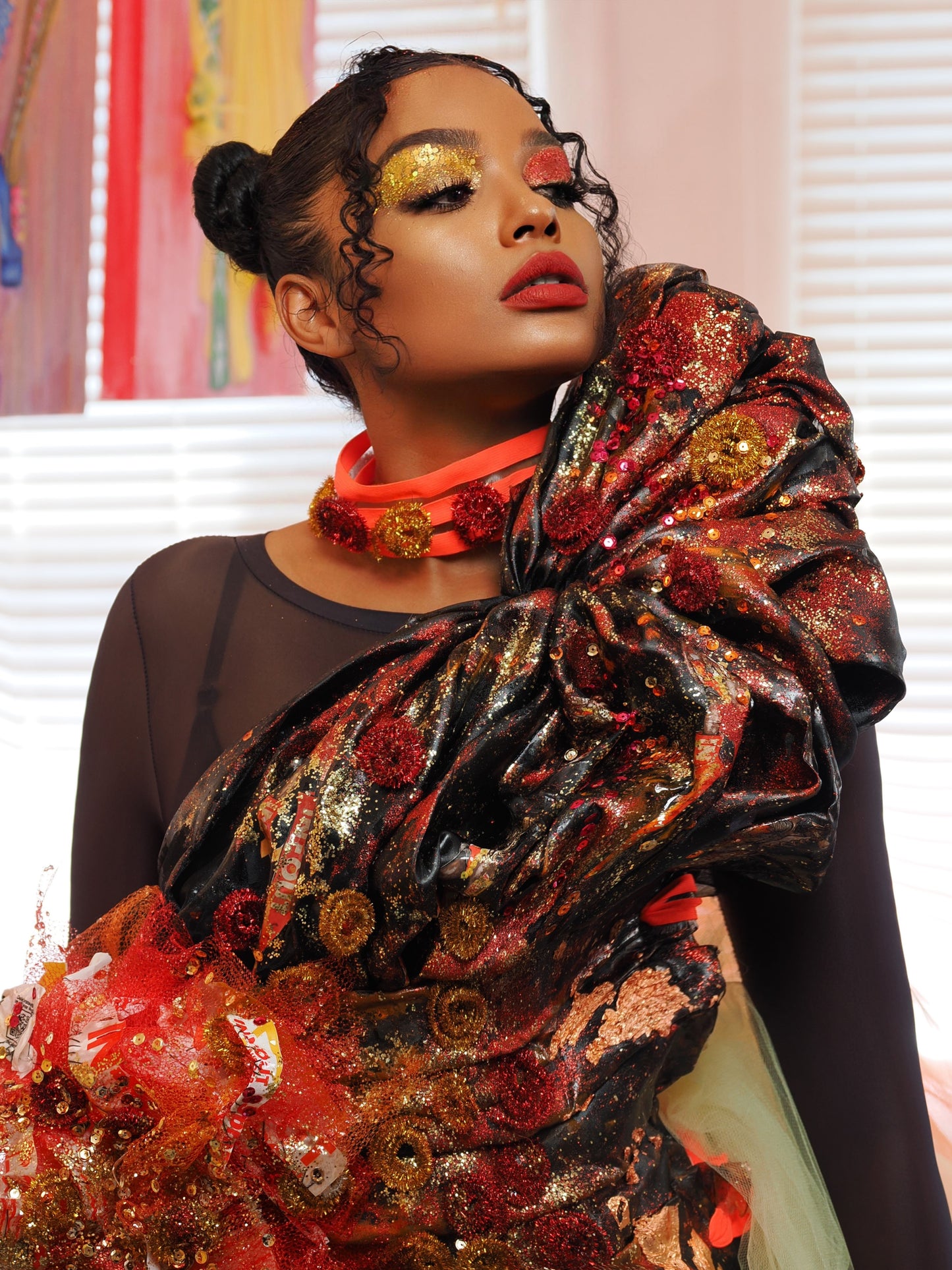 Original Queen Inna – Wednesday Muse of Balance, Peace & Emotional Alignment Your Art Has Been Served – 7 Queens Series