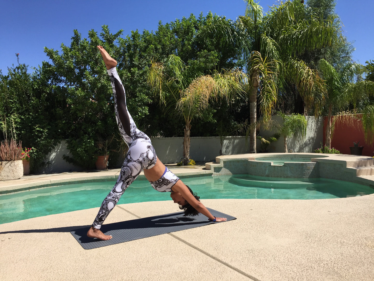 Marie Legging Printed White