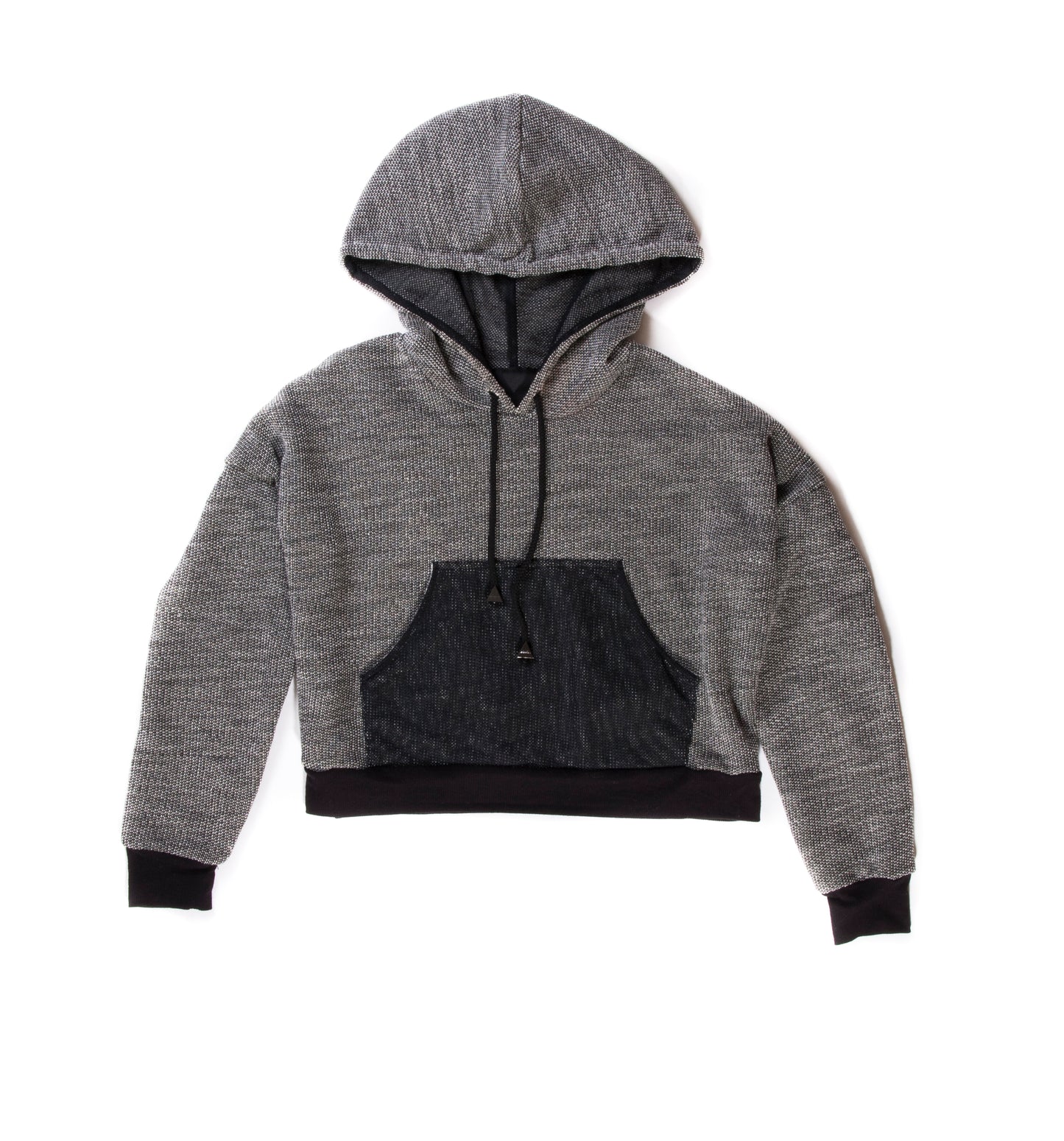 Cropped Hoodie With Fitted Sweat Pant