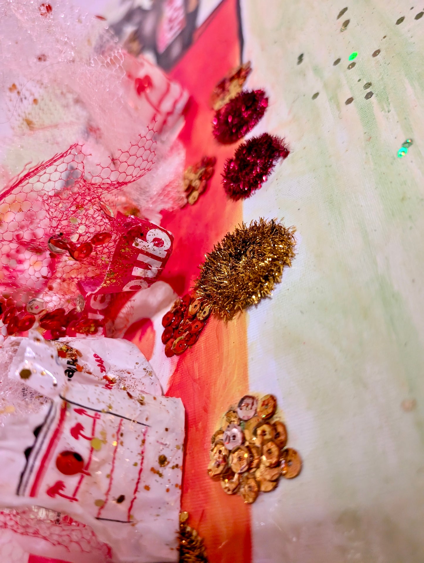 Custom Order Queen Inna  – “Your Art Has Been Served” Queen Series | Mixed Media | Inspired by In-N-Out®  | Exclusive ART