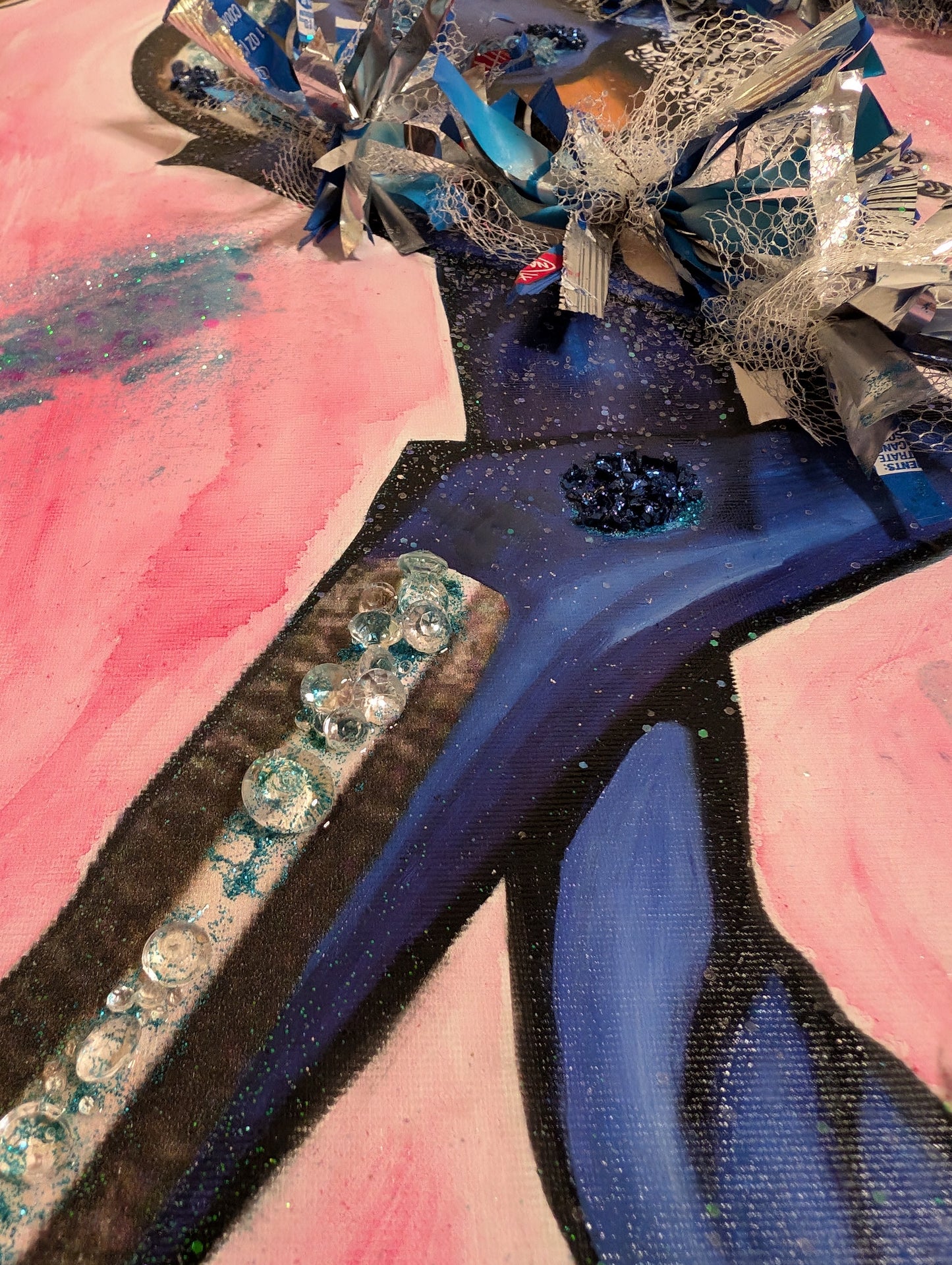 Queen Oria (Inspired by Oreo) 30” x 40” |Mixed Media | Inspired by Oreo®  | Exclusive Fine Art |