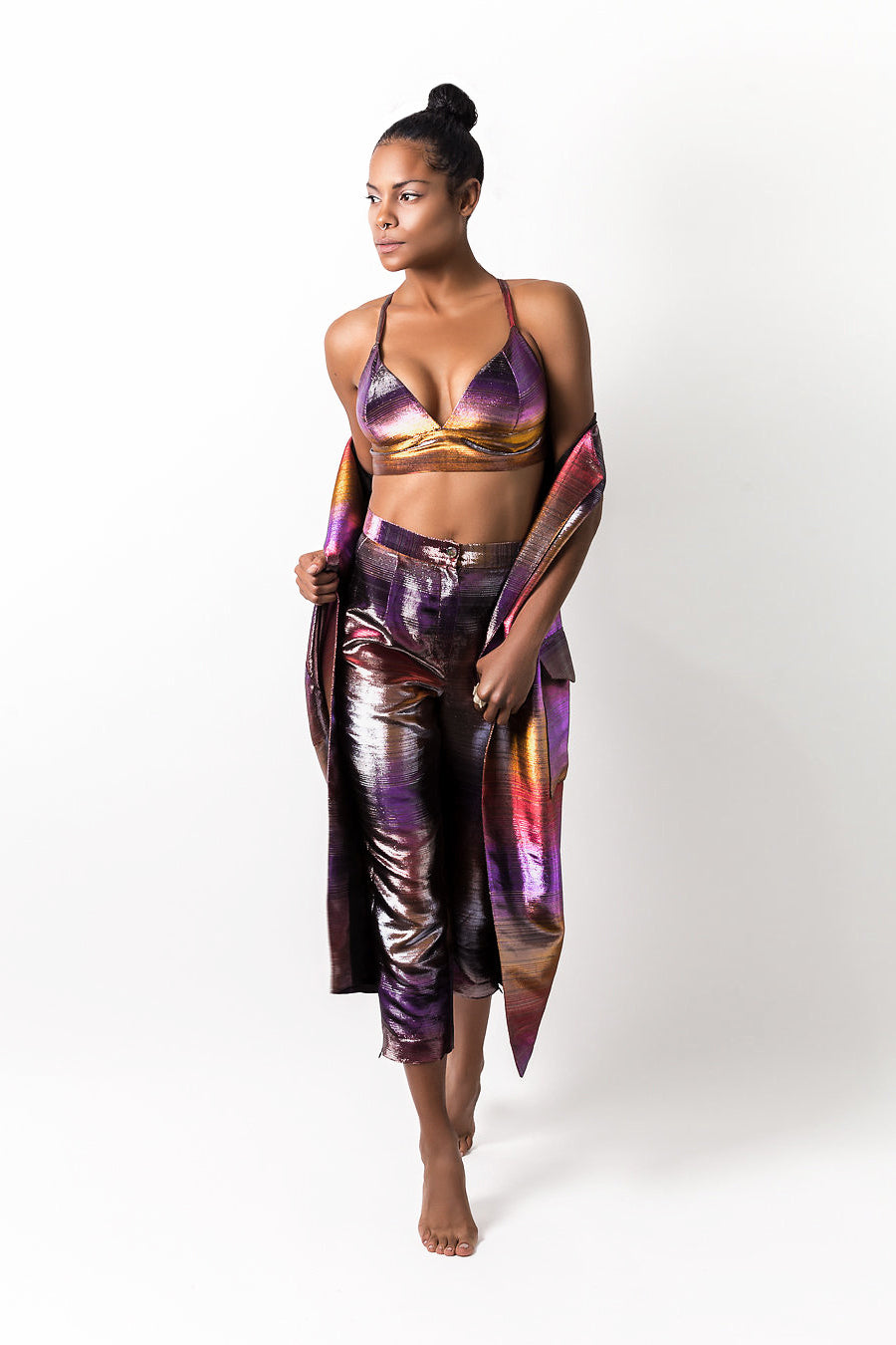 Maryvonne Shimmery Three Set Piece