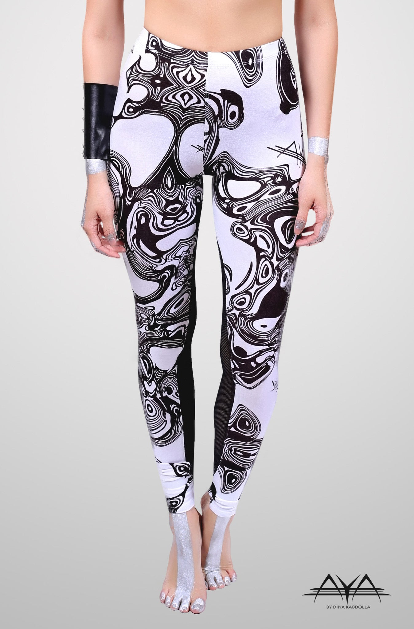 Marie Legging Printed White