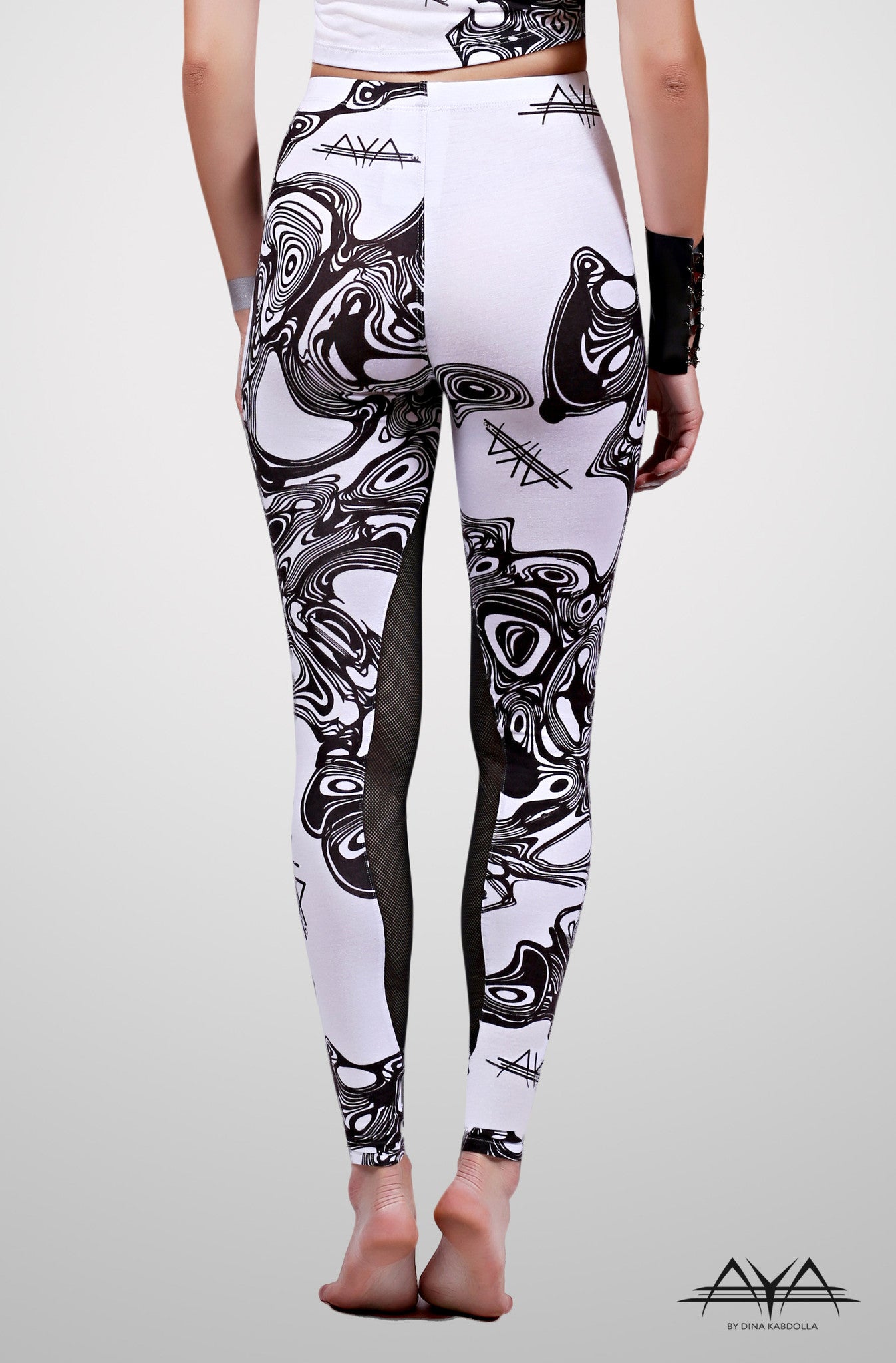 Marie Legging Printed White