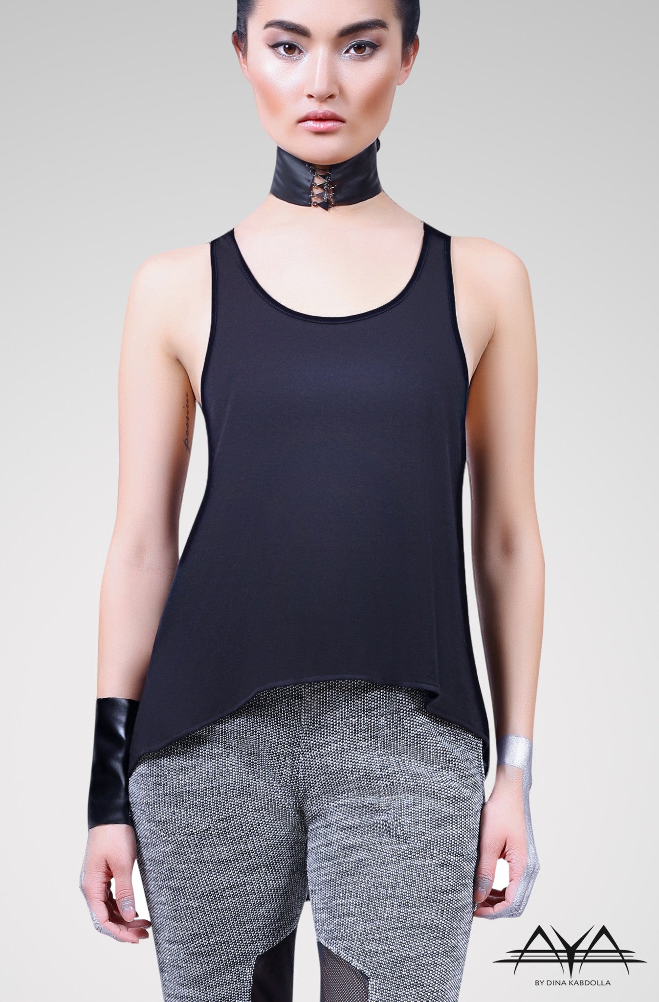 Suzanne Tank Top Noir