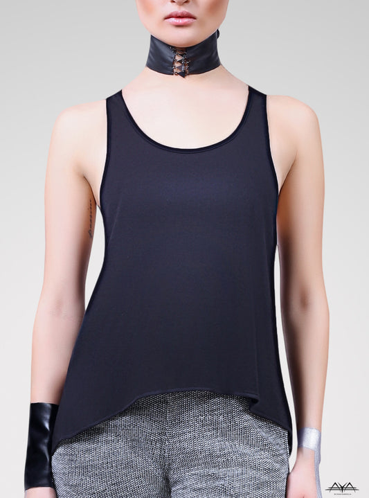 Suzanne Tank Top Noir