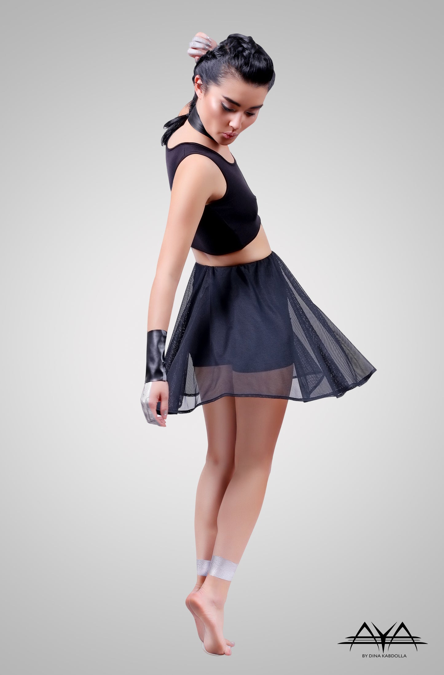 Agnes Short Skirt Noir