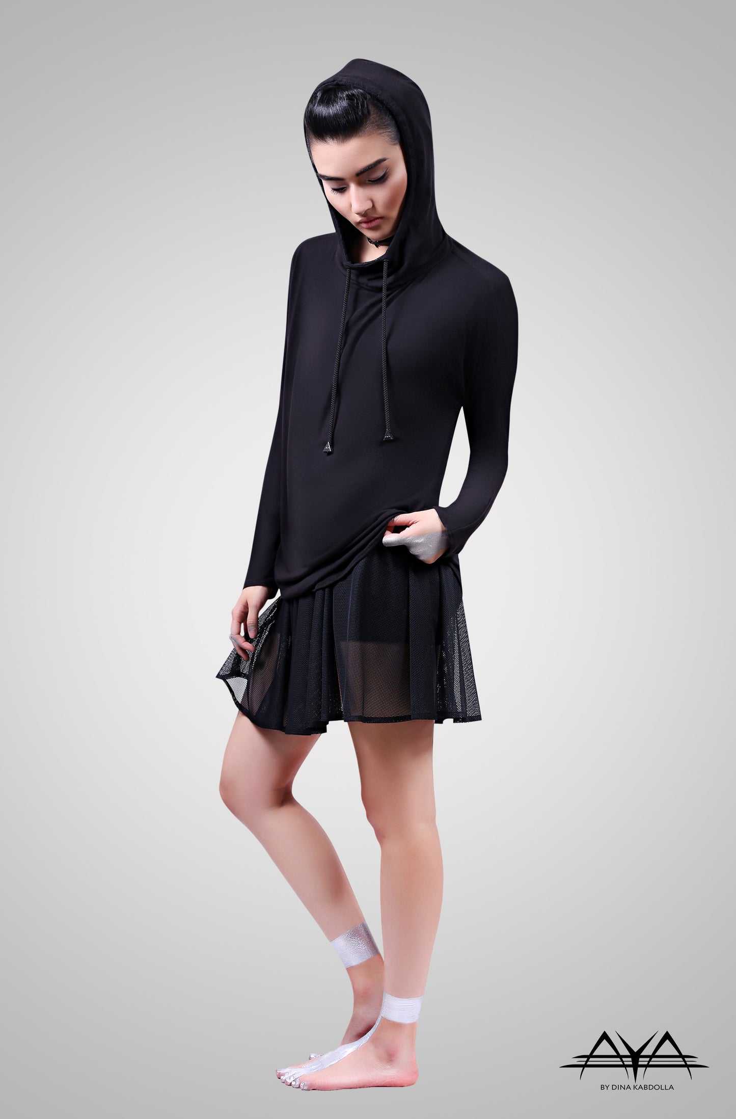 Essential Unisex Hoodie Noir