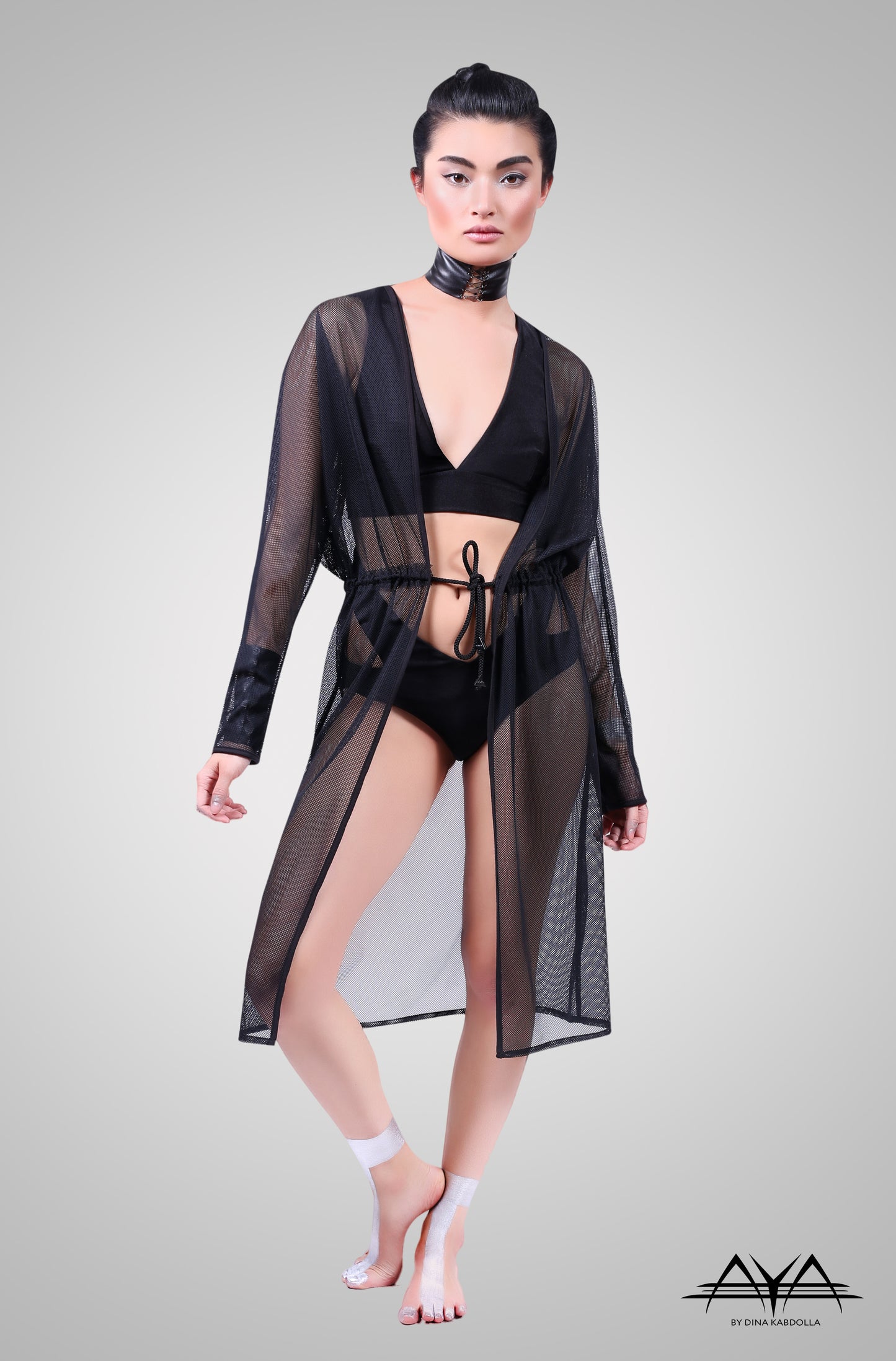 Unisex Kimono Noir