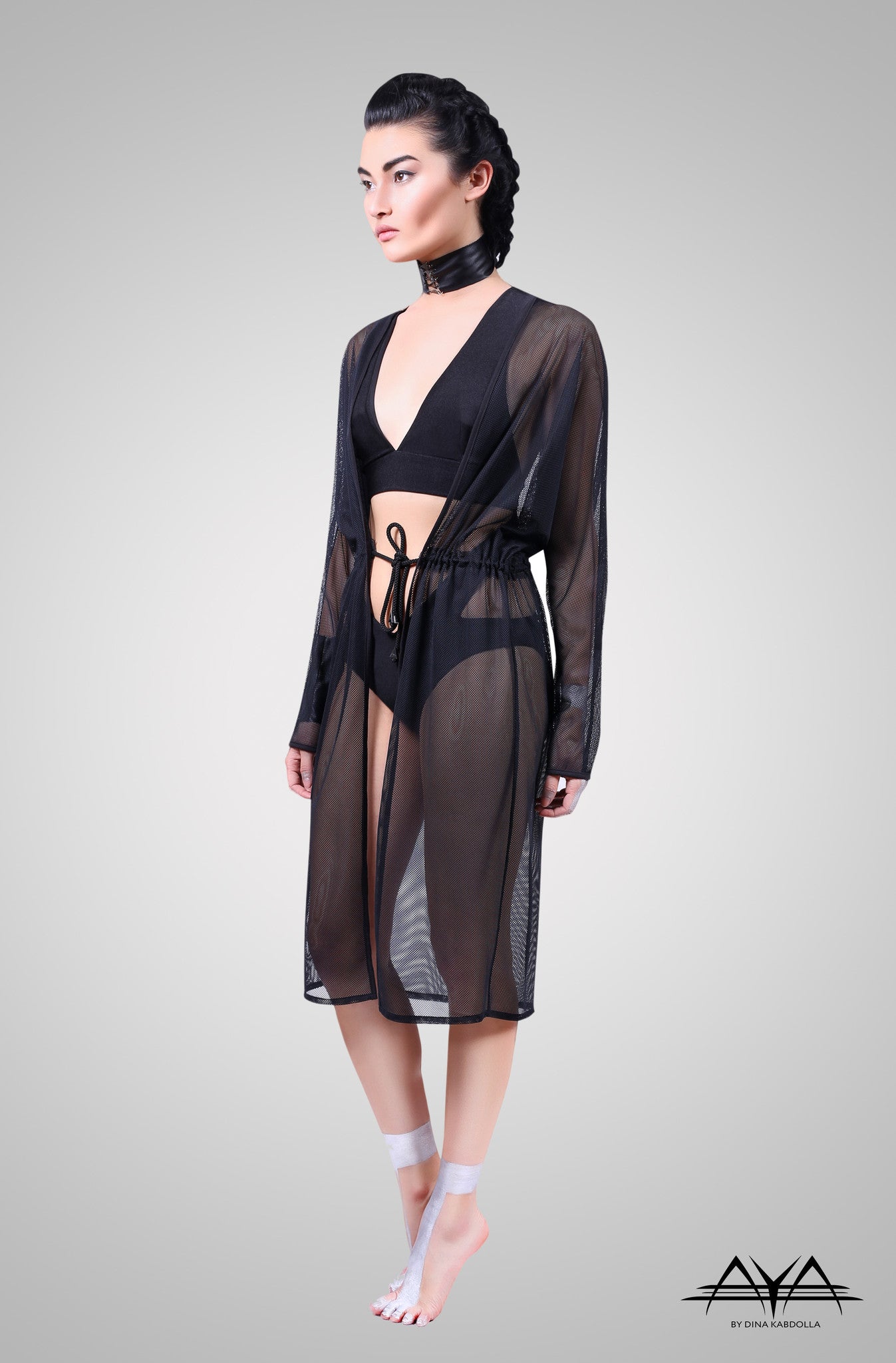 Unisex Kimono Noir