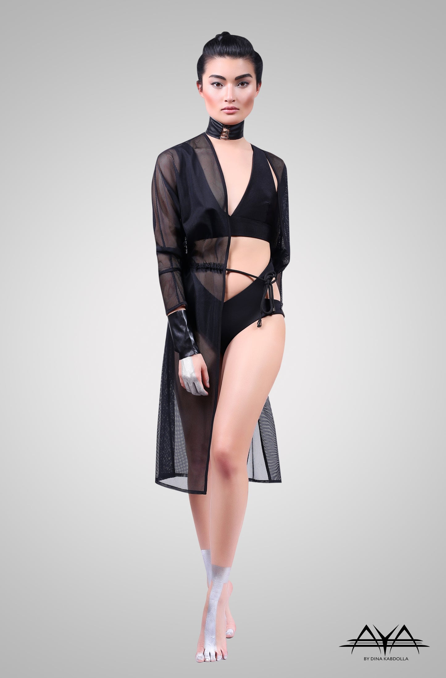 Unisex Kimono Noir