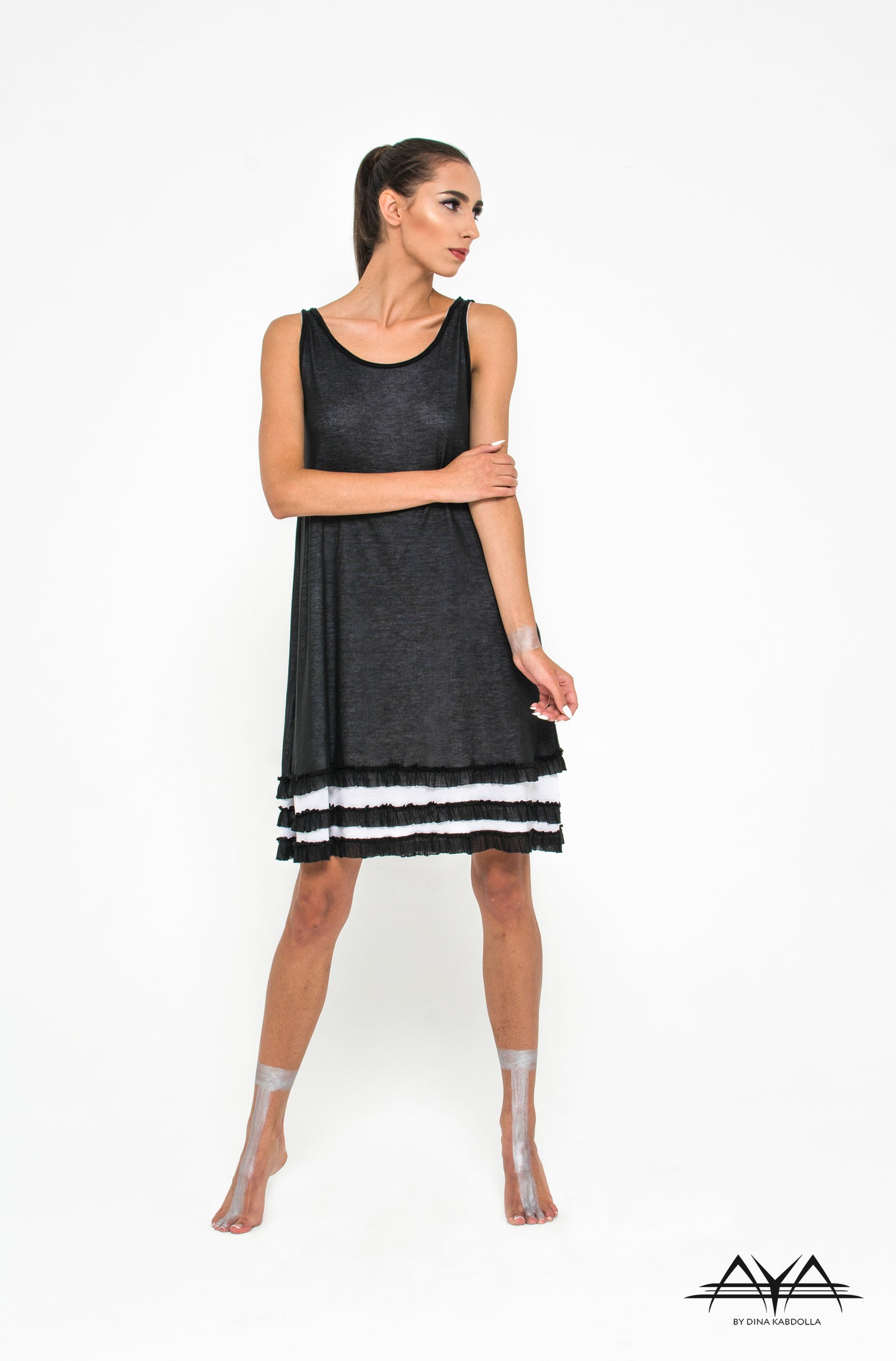 TWO TONED DRESS