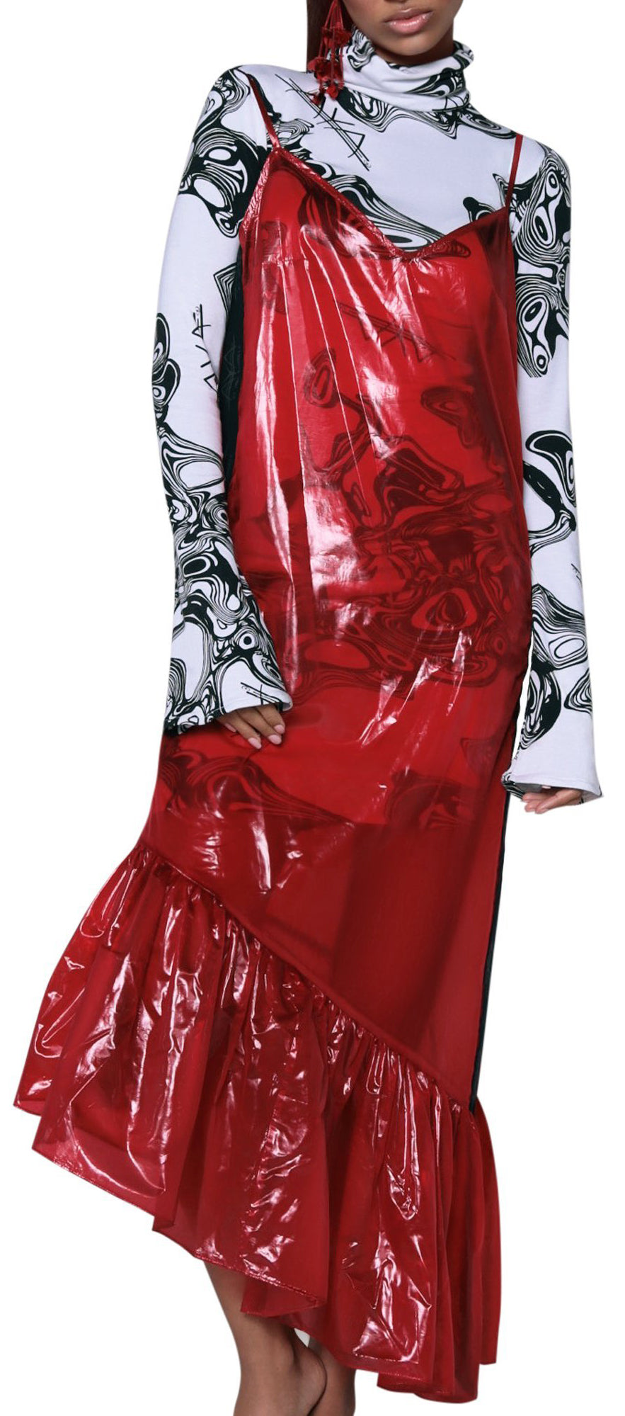 Adèle Asymmetric Dress