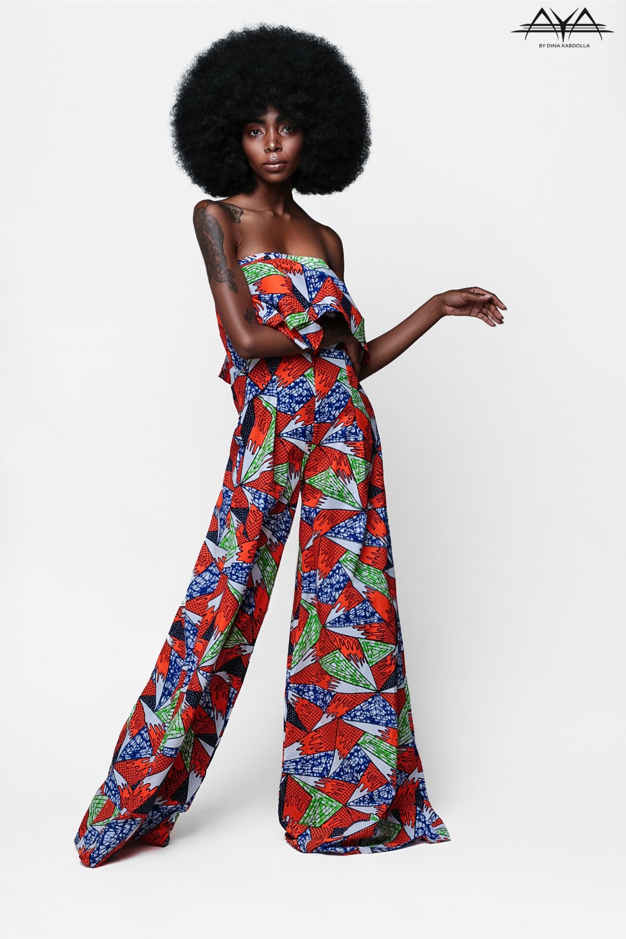 AYA by DK Exclusive Celebrity Couture “Gossèlyn Jumpsuit” | Luxury Fashion