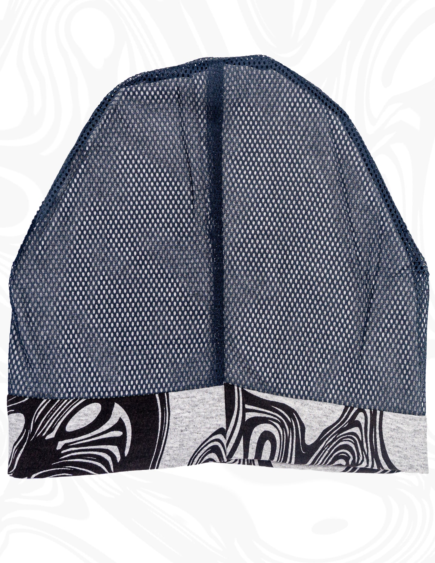 Unisex AyA Printed Grey Jersey Beanie