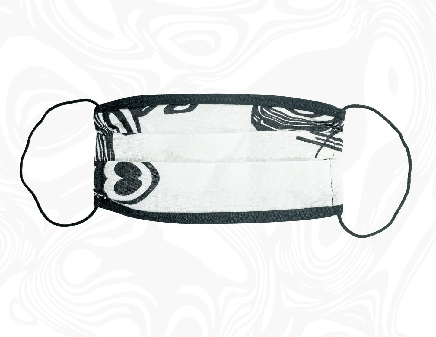 Unisex AYA Signature Printed Pleated Masks/ 3 Piece Set