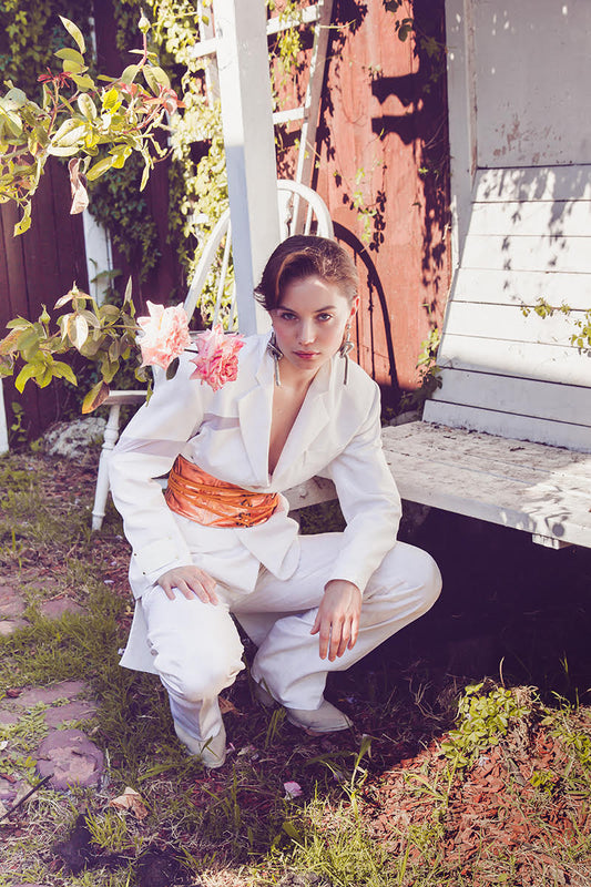 Peri Corset Belt Featured in LadyGunn Magazine | AYA by DK