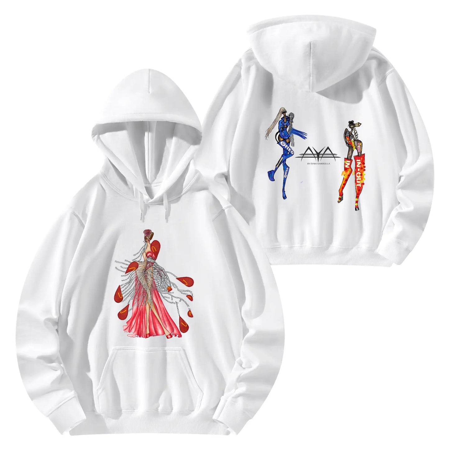 Queen Collection Unisex Cotton Hoodie