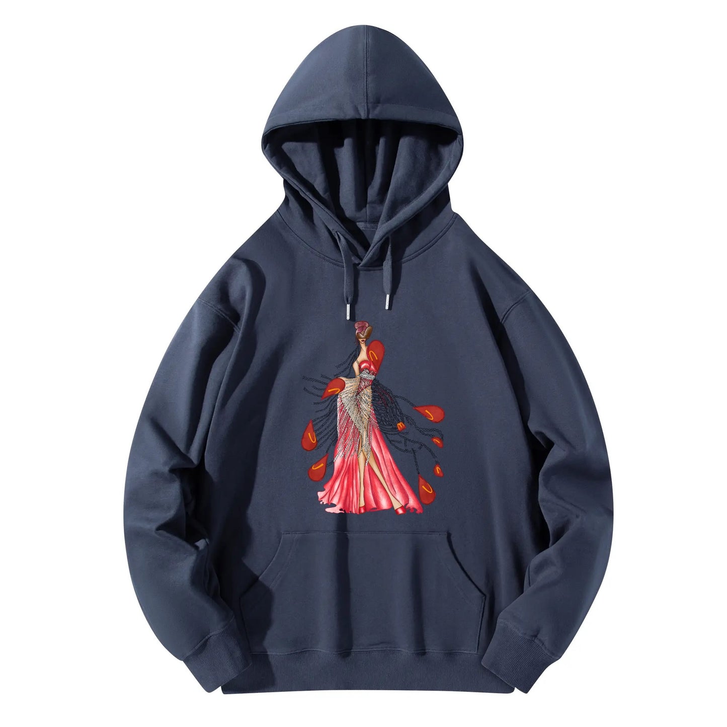 Queen Collection Unisex Cotton Hoodie