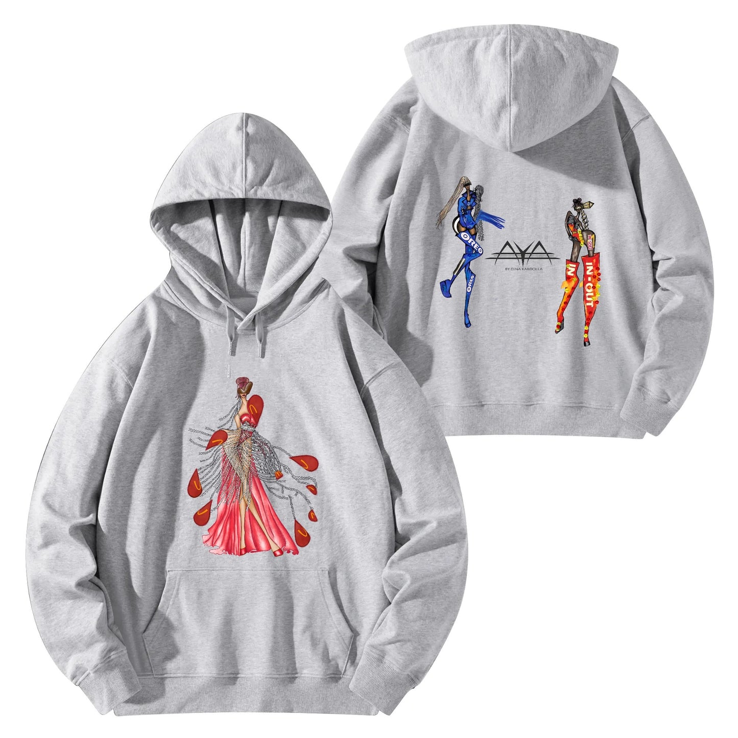 Queen Collection Unisex Cotton Hoodie