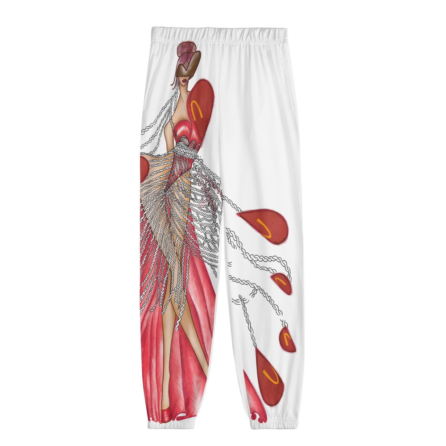 Queen Macdolena Unisex Printed Sweatpants