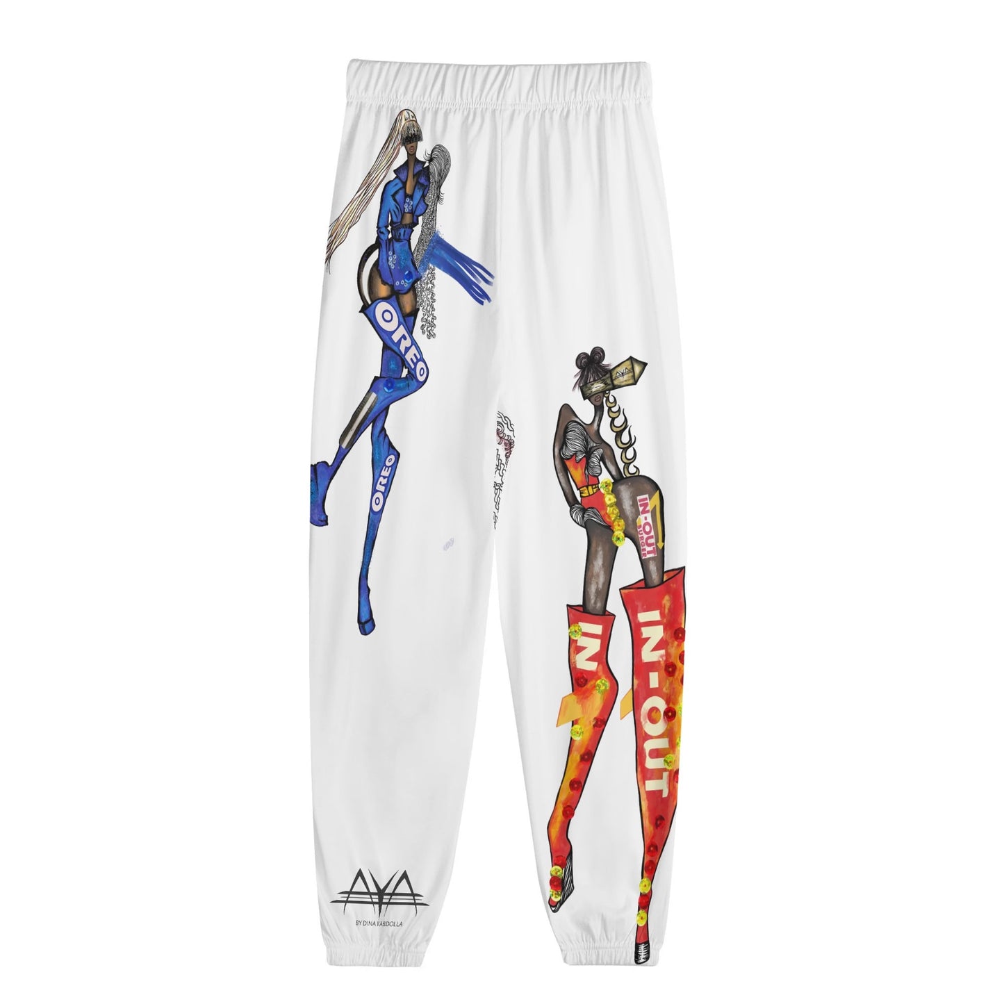 Queen Macdolena Unisex Printed Sweatpants