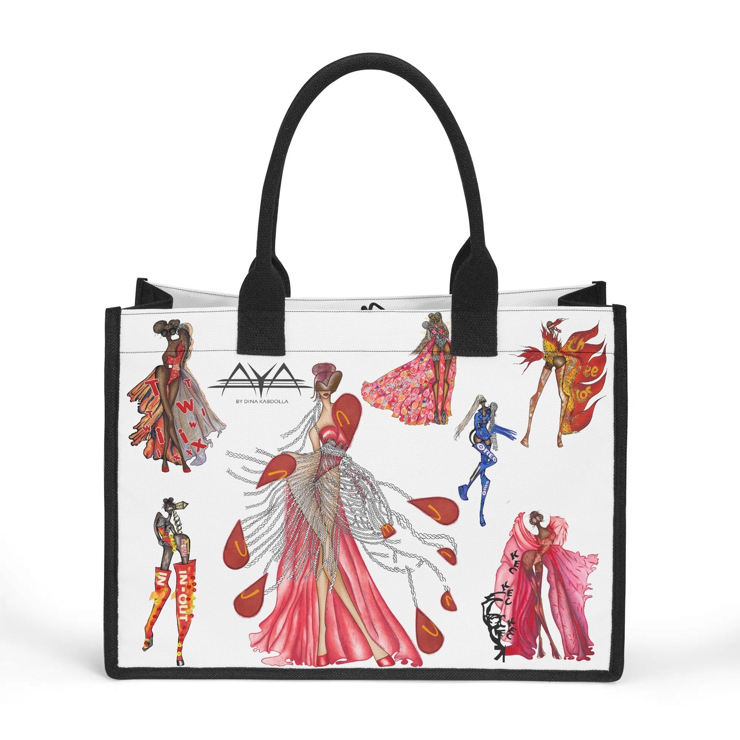 Queen Collection Premium Canvas Tote Bag