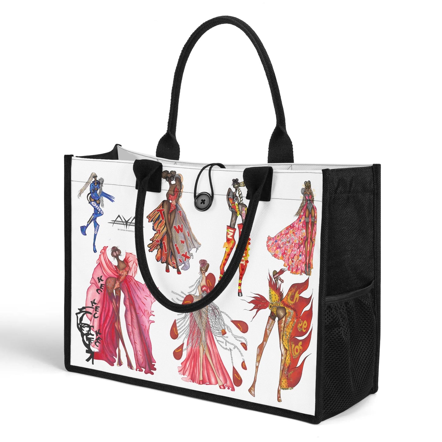 Queen Collection Premium Canvas Tote Bag