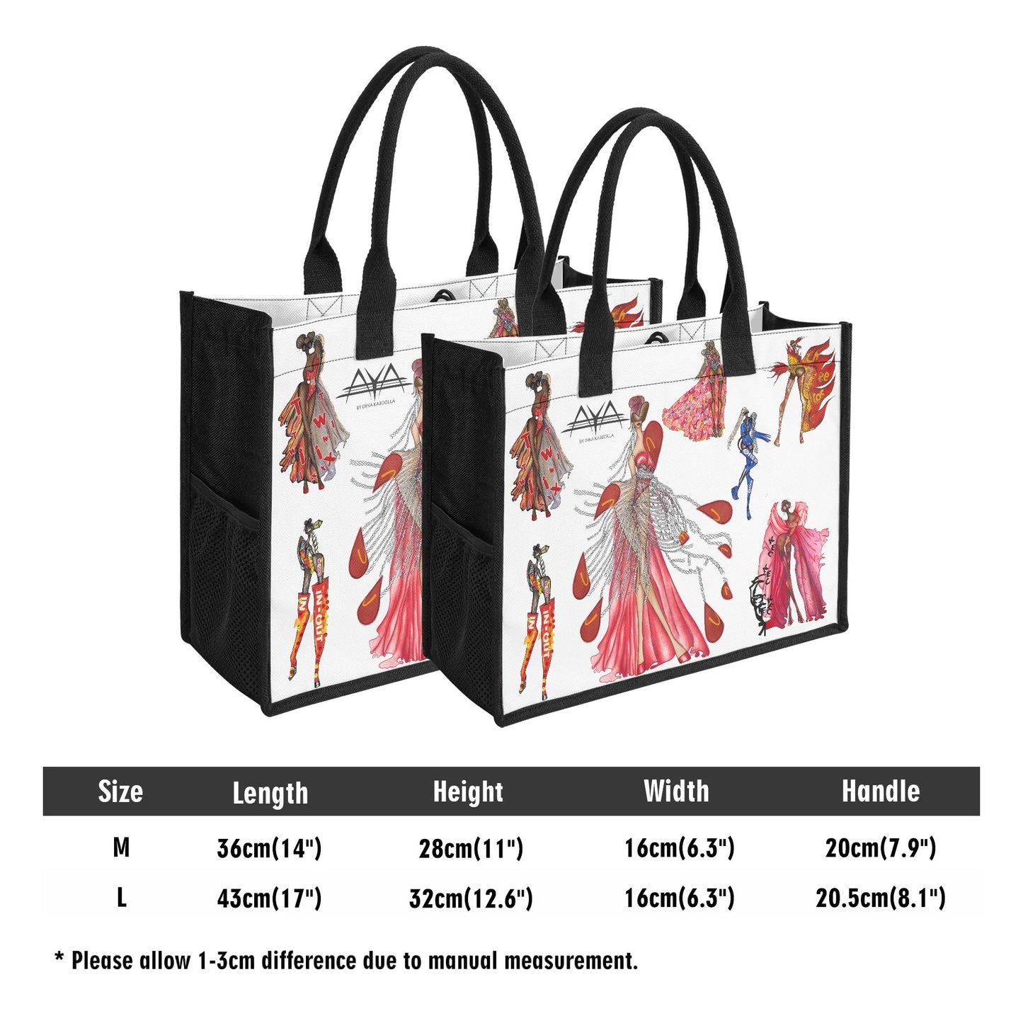 Queen Collection Premium Canvas Tote Bag