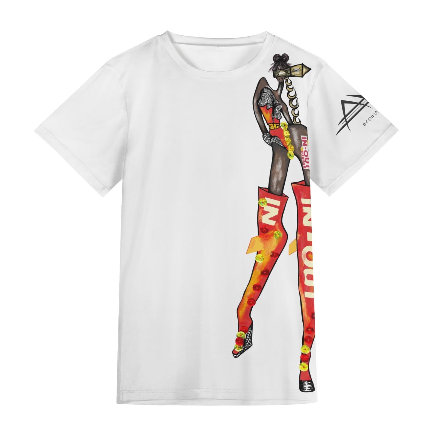 Queen Inna Printed Unisex Short Sleeve T-shirt