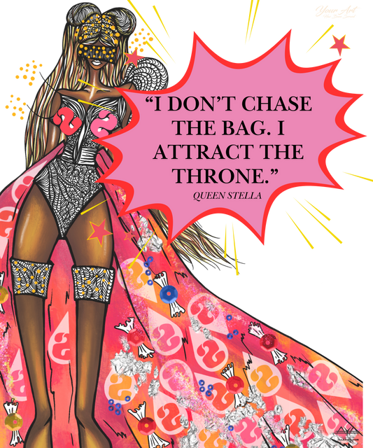 Queen Stella Digital Download – 7 Queens Printable Art & Ritual Card | AYA by DK