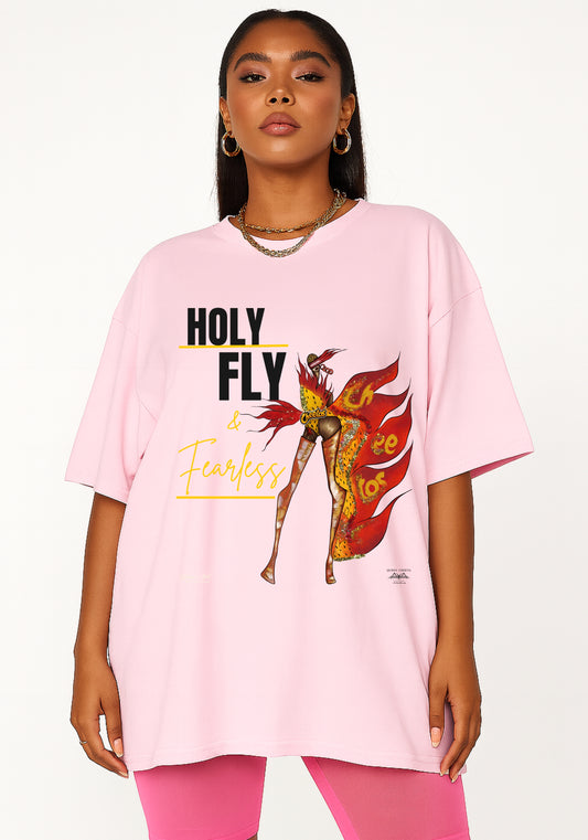 Cheeta Queen “Holy Fly & Fearless™” T-Shirt | Cheetos-Inspired Faith Tee | Fire Christian Streetwear | AYA by DK