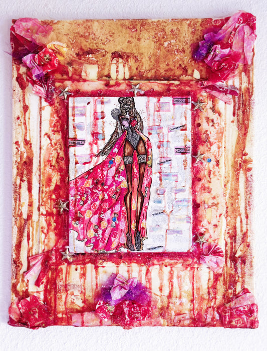 Original Queen Stella – Monday Muse of Light, Love & Quiet Power/Your Art Has Been Served – 7 Queens Series