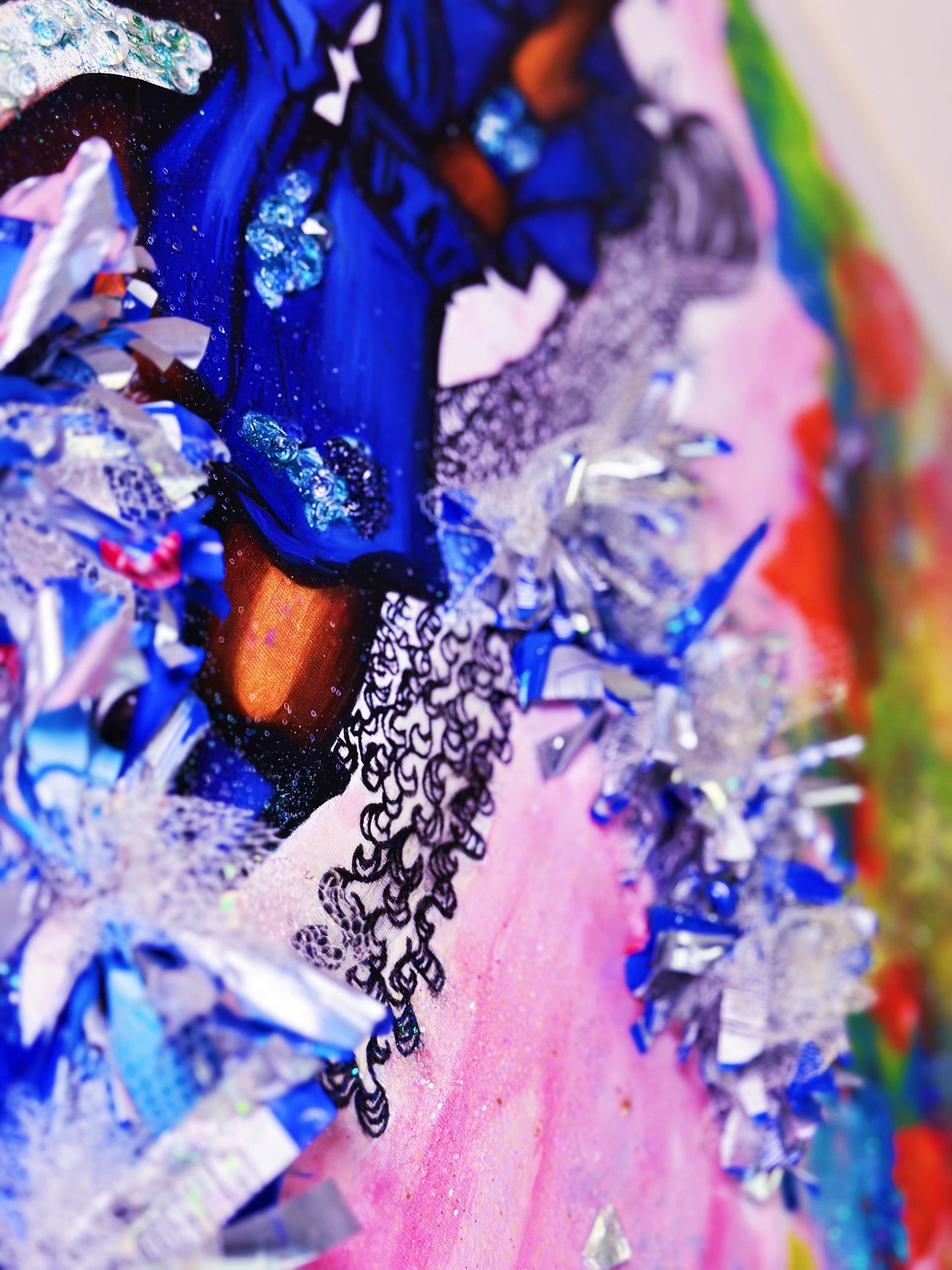 Custom Order Queen Oria (Inspired by Oreo)– “Your Art Has Been Served” Queen Series  |Mixed Media | Inspired by Oreo®  | Exclusive Fine Art |