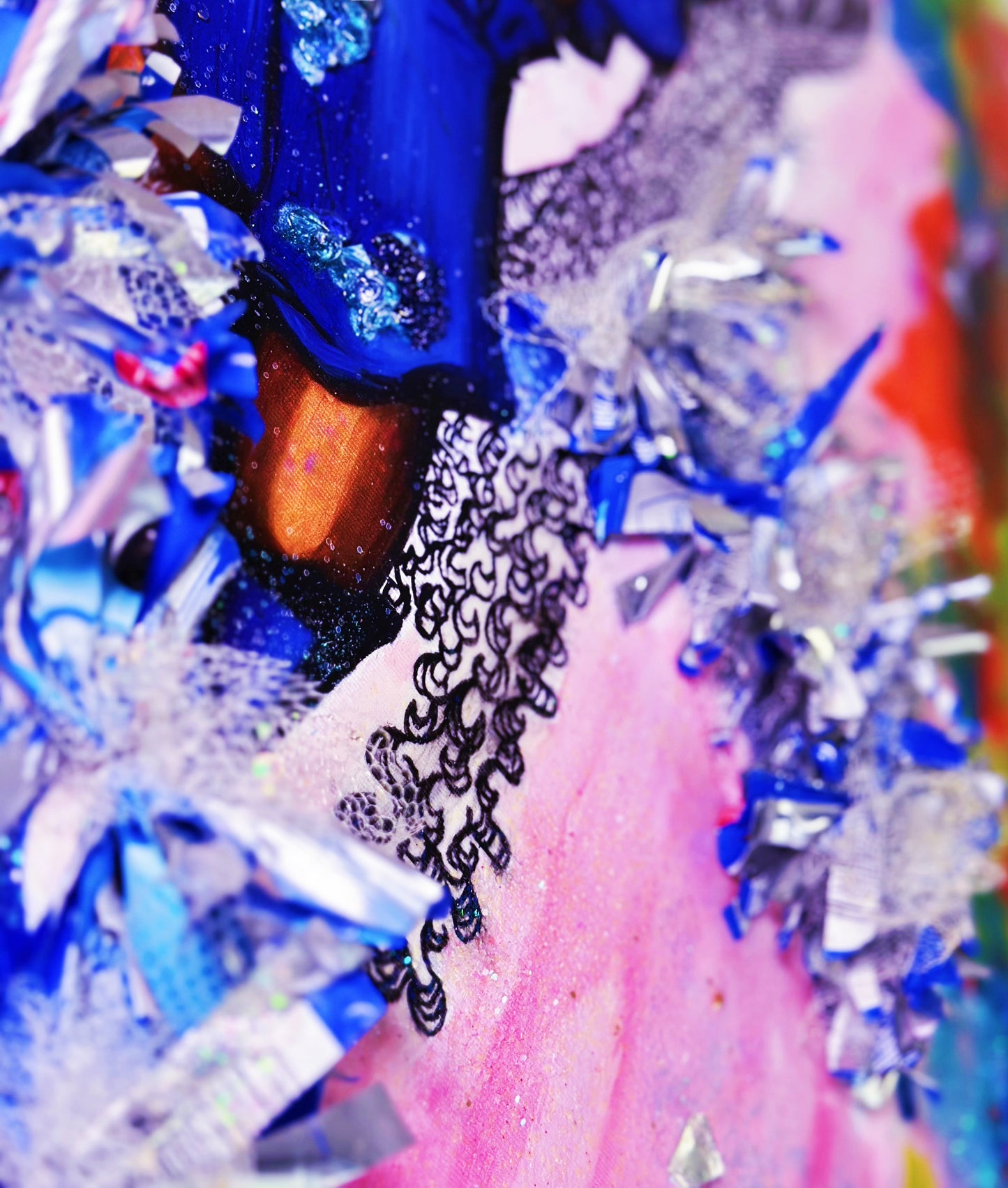 Custom Order Queen Oria (Inspired by Oreo)– “Your Art Has Been Served” Queen Series  |Mixed Media | Inspired by Oreo®  | Exclusive Fine Art |