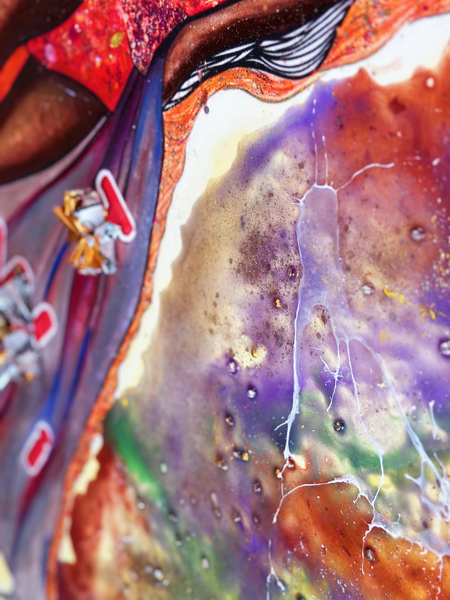 Custom Order Queen Oria (Inspired by Oreo)– “Your Art Has Been Served” Queen Series  |Mixed Media | Inspired by Oreo®  | Exclusive Fine Art |