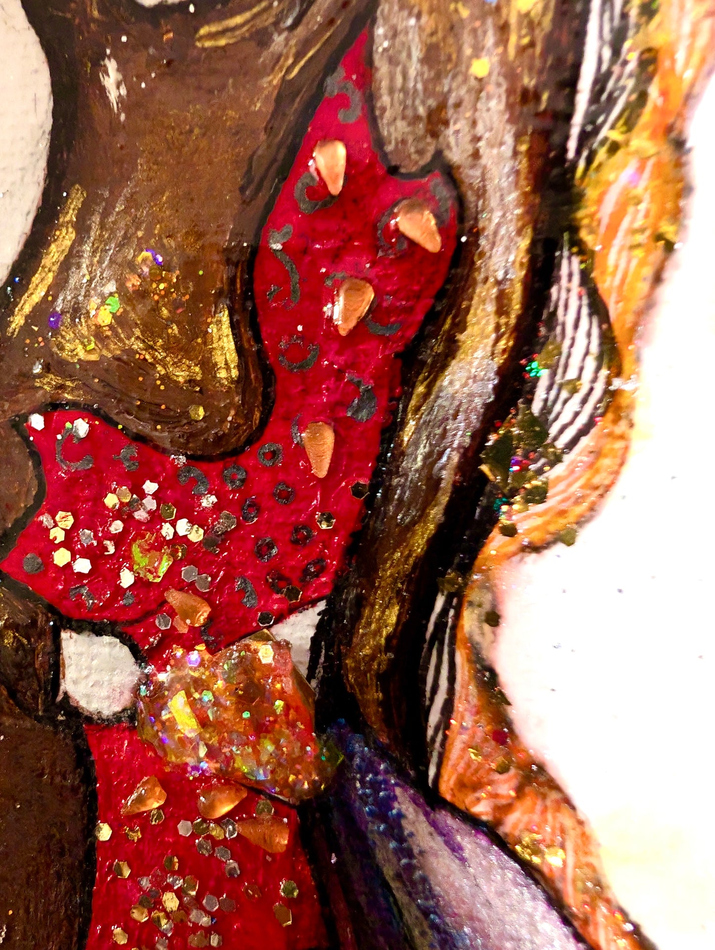 Original Queen Twinnie – Sunday Muse of Sacred Rest, Integration & Wholeness/ Your Art Has Been Served – 7 Queens Series / Exclusive Fine Art