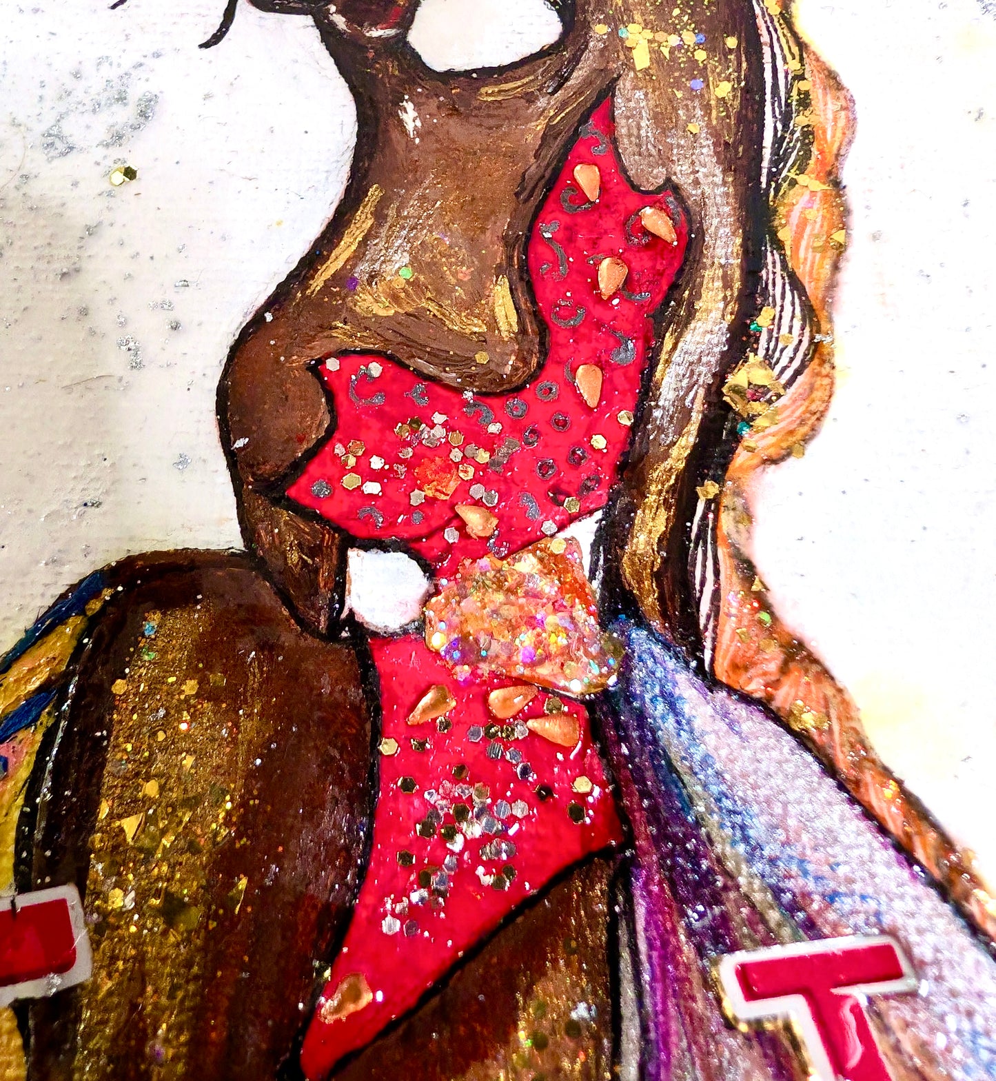 Original Queen Twinnie – Sunday Muse of Sacred Rest, Integration & Wholeness/ Your Art Has Been Served – 7 Queens Series / Exclusive Fine Art