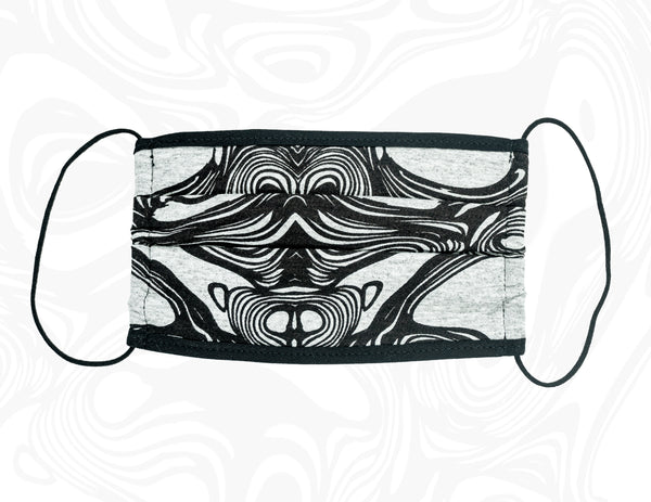 Unisex AYA Signature Printed Pleated Masks/ 3 Piece Set